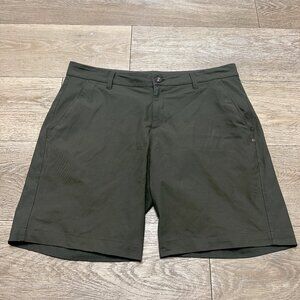 Vuori Meta Chino Pants Dark Oregano Green Shorts
